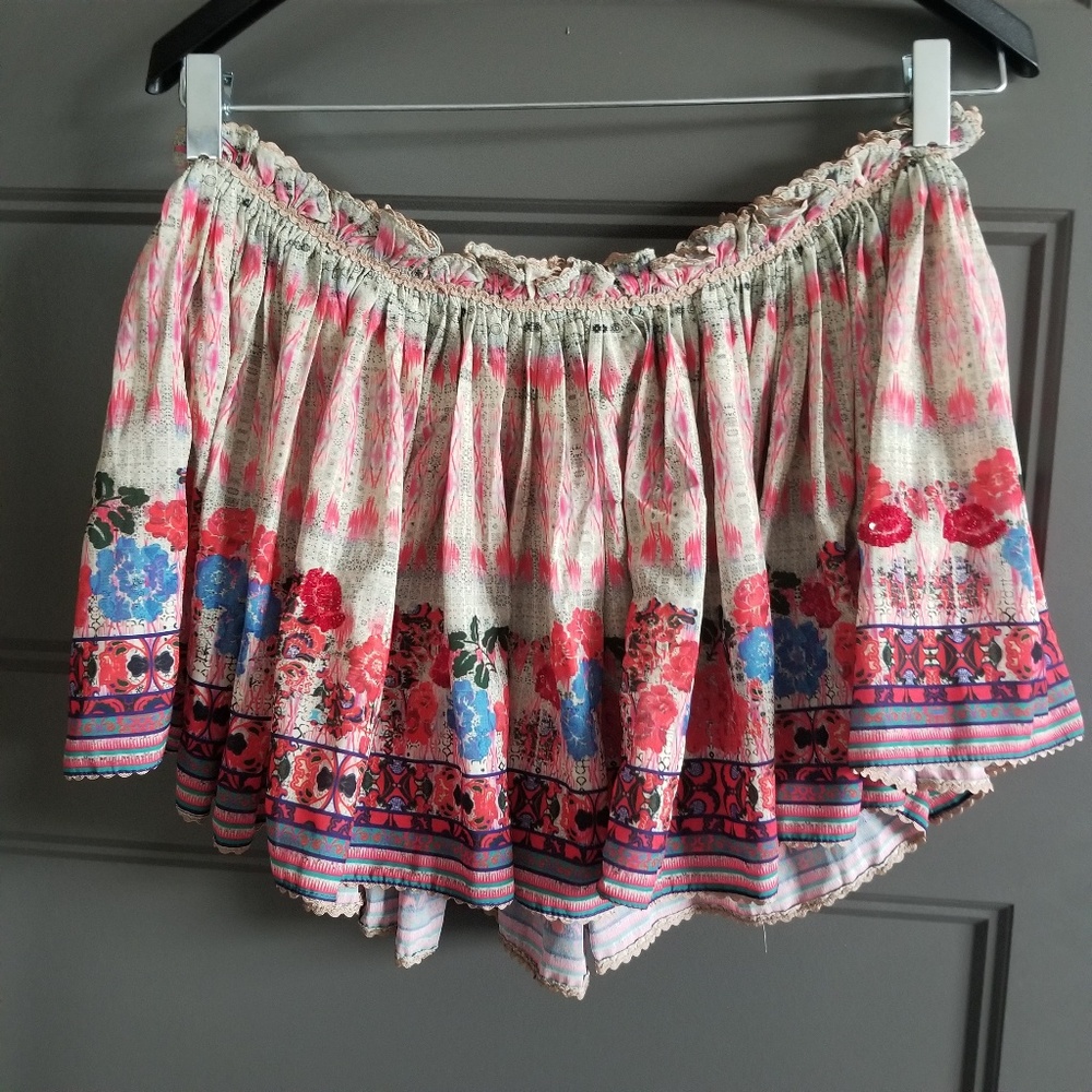 Bhanuni bu Jyoti Cropped Swing Top